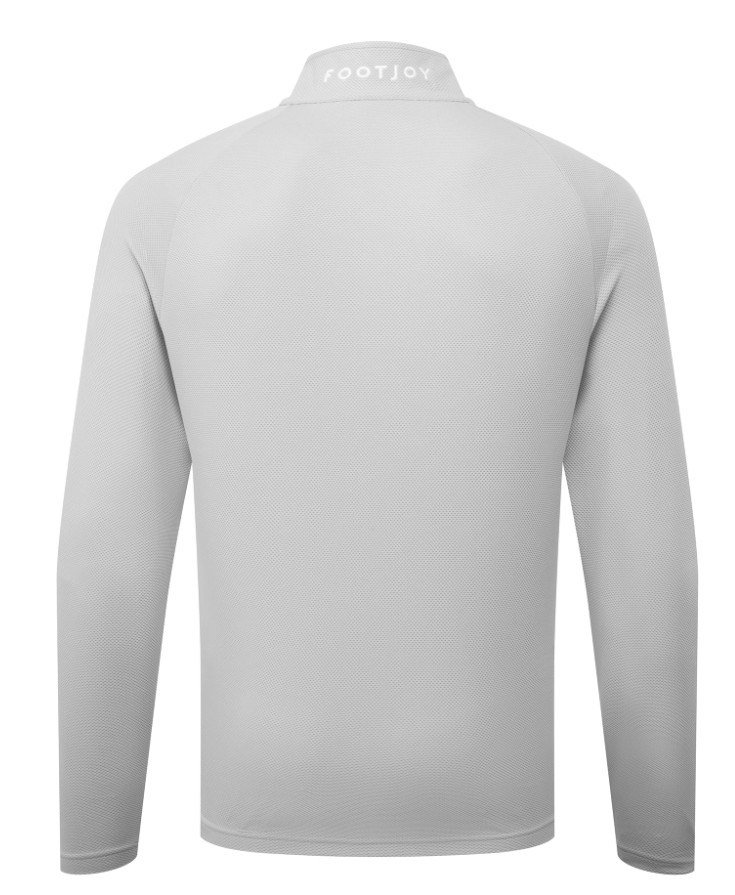 FootJoy Wordmark Chill Out felpa da uomo, grigio/bianco