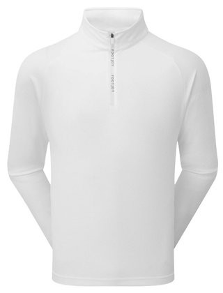 FootJoy Wordmark Chill Out felpa uomo, bianco/grigio