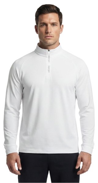 FootJoy Wordmark Chill Out felpa uomo, bianco/grigio