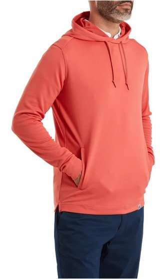 FootJoy Lightweight Hoodie felpa uomo, solid nantucket red