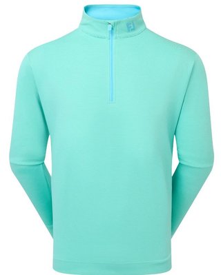 FootJoy Ottoman Stripe Chill-Out felpa uomo, blue reef/sea glass