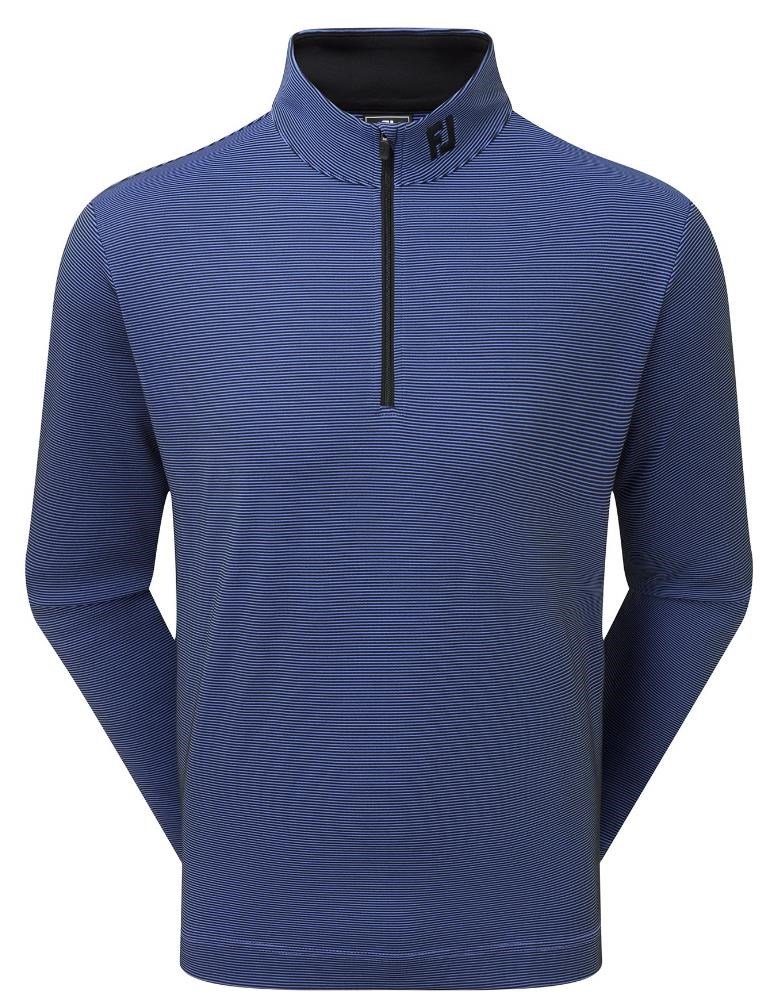 FootJoy Ottoman Stripe Chill-Out felpa uomo, nero/viola vivido