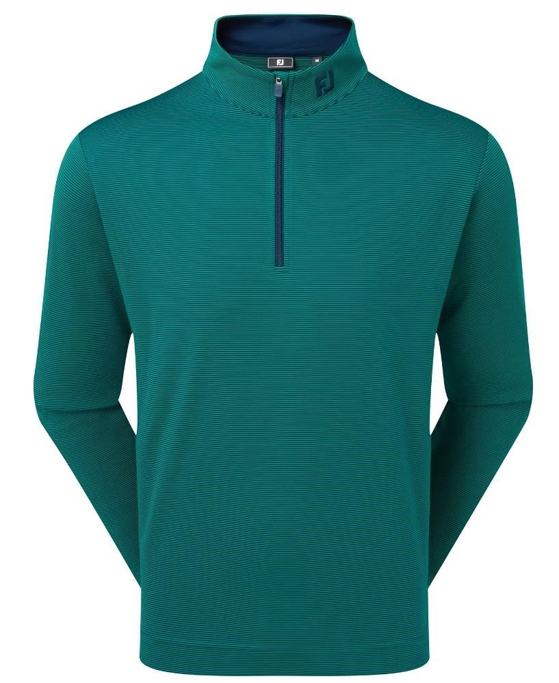 FootJoy Ottoman Stripe Chill-Out felpa uomo, navy/field green
