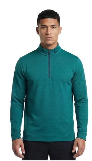 FootJoy Ottoman Stripe Chill-Out felpa uomo, navy/field green