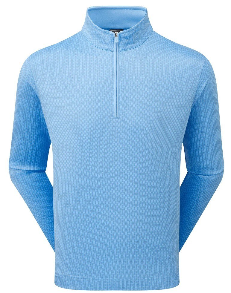 FootJoy Nautical Flag Tonal Chill Out felpa da uomo, blue reef/deep reef