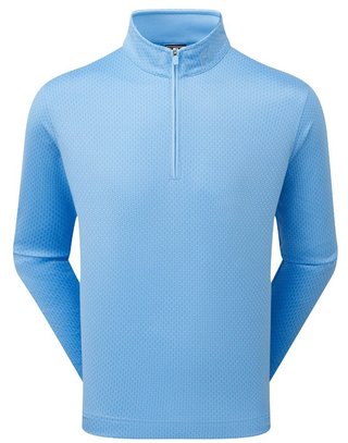 FootJoy Nautical Flag Tonal Chill Out felpa da uomo, blue reef/deep reef