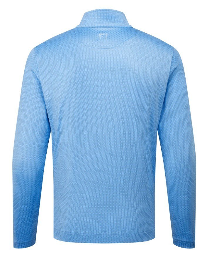 FootJoy Nautical Flag Tonal Chill Out felpa da uomo, blue reef/deep reef
