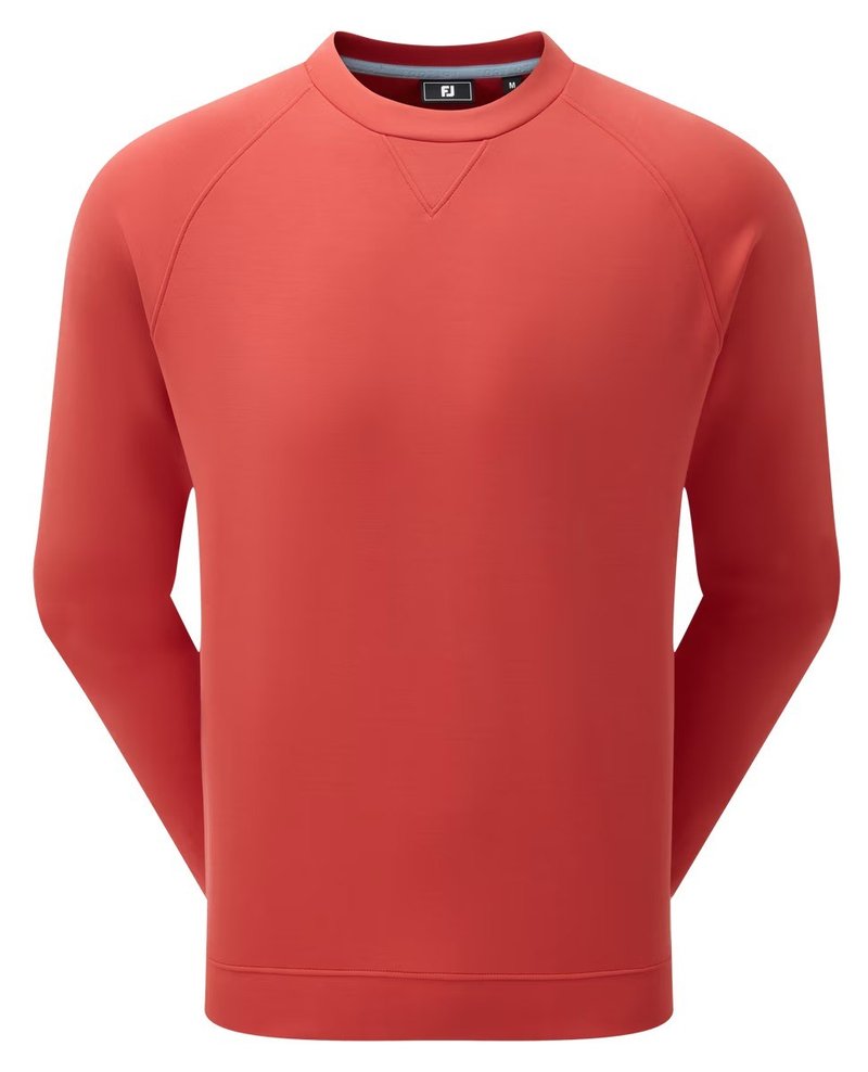 FootJoy Crew Neck felpa da uomo, nantucket red