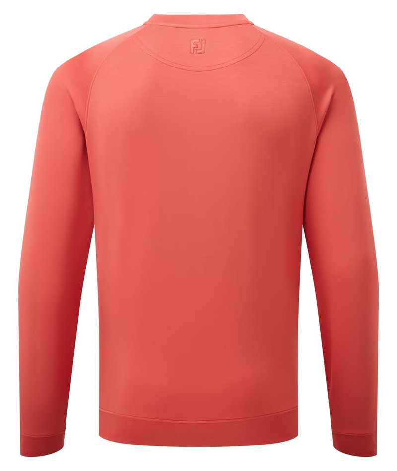 FootJoy Crew Neck felpa da uomo, nantucket red
