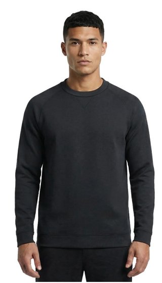 FootJoy Crew Neck felpa da uomo, nera