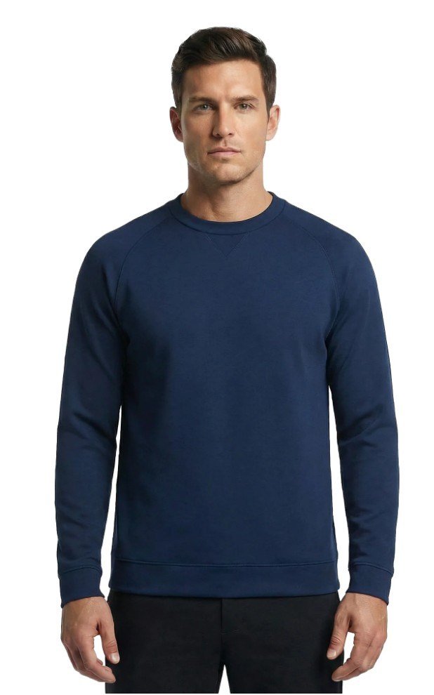 FootJoy Crew Neck felpa da uomo, navy