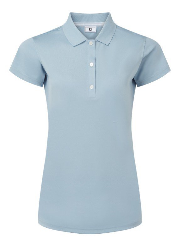 FootJoy Stretch Pique Solid polo da donna, chambray