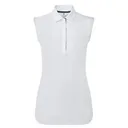 FootJoy Sleeveless Lisle polo donna, bianco