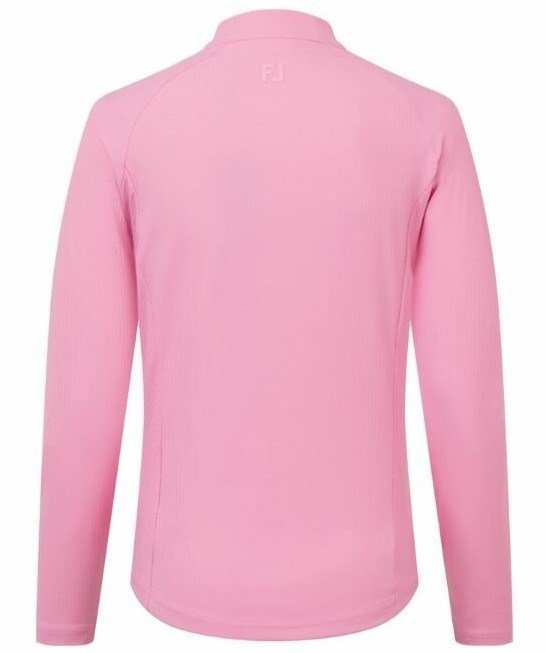 FootJoy Full-Zip Rib Midlayer felpa donna, rosa