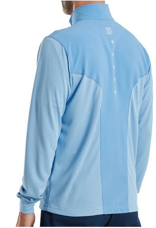 FootJoy Tempo Hybrid Full-Zip giacca da uomo, blue reef/deep reef