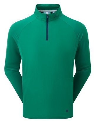 FootJoy Tempo Tech Midlayer felpa da uomo, field green