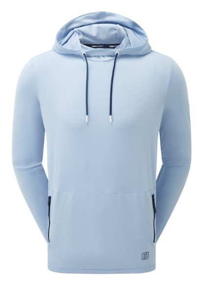 FootJoy TempoSeries Hoodie felpa uomo, blue ocean