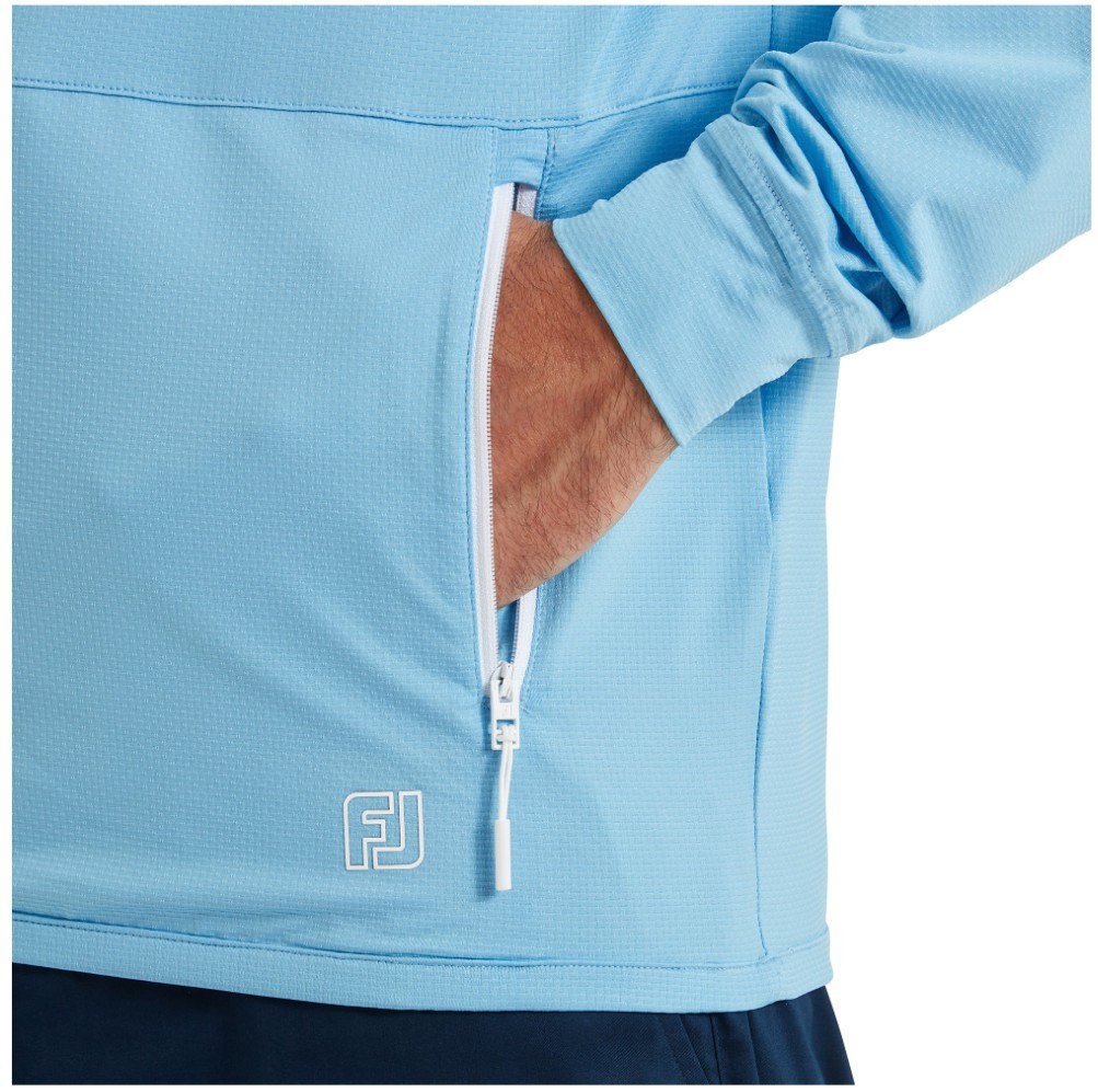 FootJoy TempoSeries Hoodie felpa uomo, blue reef