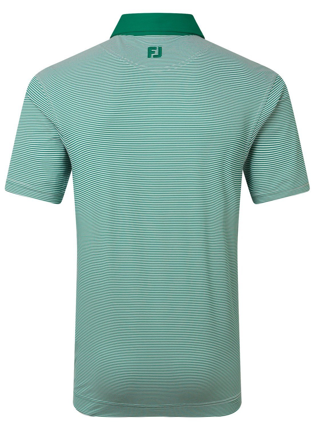 FootJoy Feeder Stripe Pique polo da uomo, field green