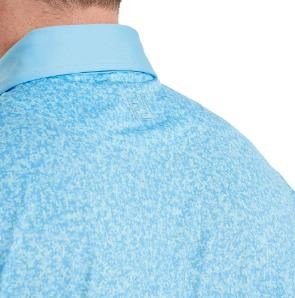 FootJoy Condensed Camo Print Lisle polo da uomo, sea glass/blue reef/deep reef