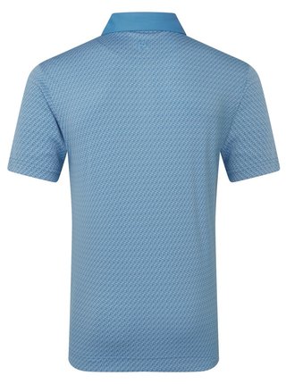 FootJoy Star Geo Jacquard polo uomo, coastal blue