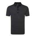 FootJoy Star Geo Jacquard polo da uomo, nero