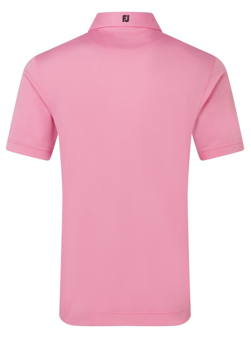 FootJoy Stretch Pique Solid polo uomo, pink pop