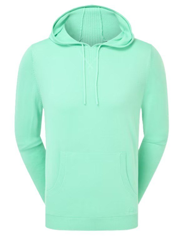 FootJoy drirelease Knit Hoodie felpa da uomo, sea glass