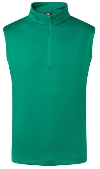 FootJoy Half-Zip maglia da uomo senza maniche, field green