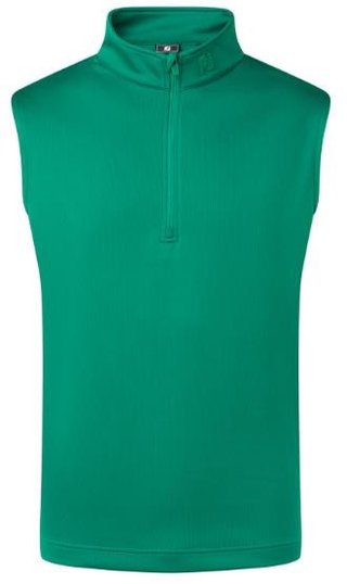 FootJoy Half-Zip maglia da uomo senza maniche, field green
