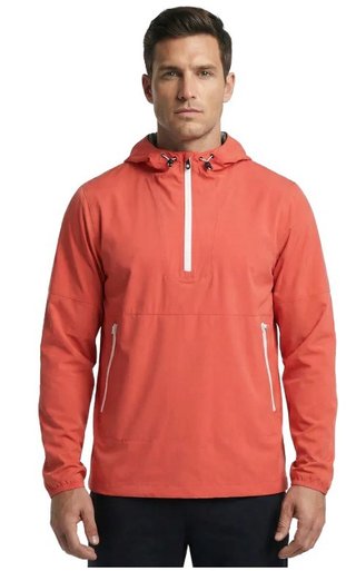 FootJoy HydroLite X Hoodie giacca da uomo, nantucket red