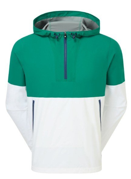 FootJoy HydroLite X Hoodie giacca da uomo, field green/white