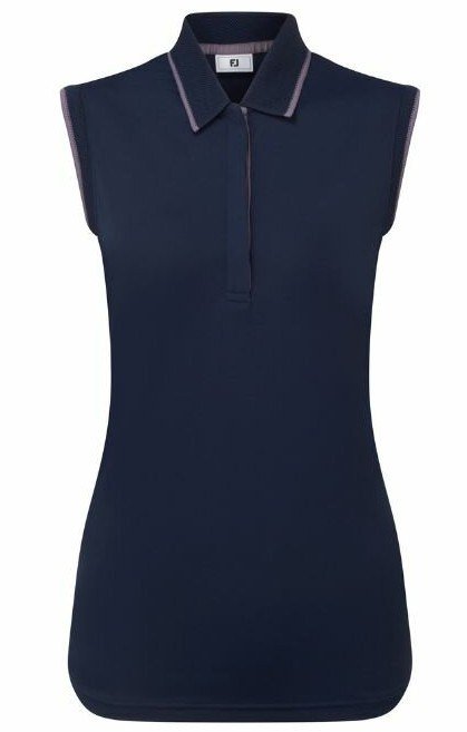 FootJoy Sleeveless polo donna, navy
