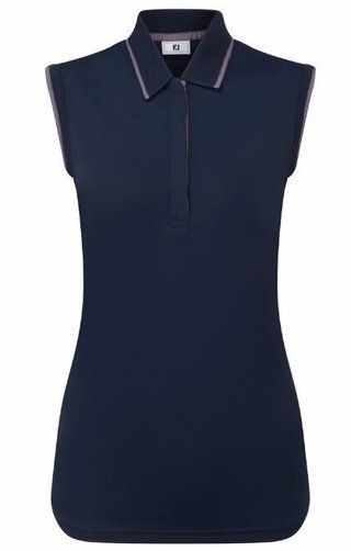 FootJoy Sleeveless polo donna, navy