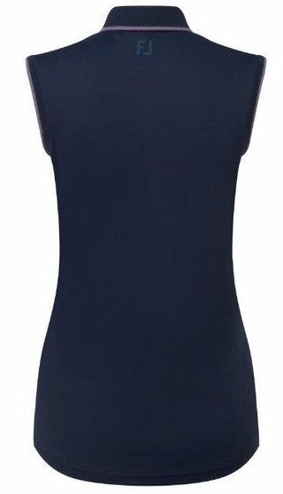 FootJoy Sleeveless polo donna, navy