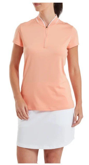 FootJoy Zip Blade polo donna, desert peach