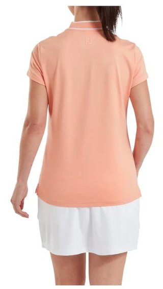 FootJoy Zip Blade polo donna, desert peach