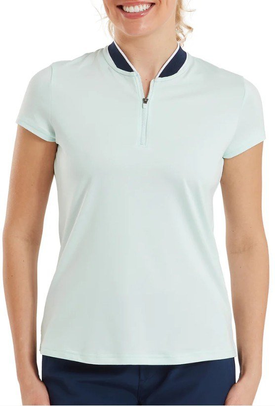 FootJoy Zip Blade polo da donna, glacial blue