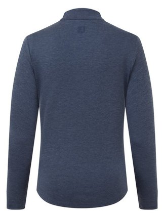 FootJoy 1/4 Zip Blade Collar Midlayer felpa da donna, navy/dusty violet/glacial blue