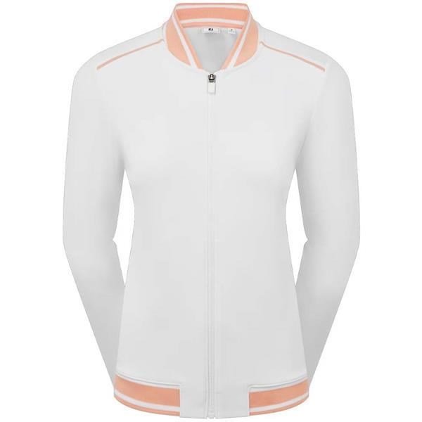 FootJoy Track giacca donna, bianco/desert peach