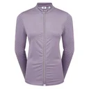 FootJoy Midlayer Full Zip Printed Sleeve felpa da donna, dusty violet