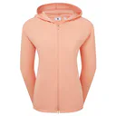 FootJoy Full-Zip Ottoman Hoodie felpa donna, desert peach