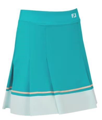 FootJoy Pleated gonna-pantalone da donna, tile blue/glacial blue