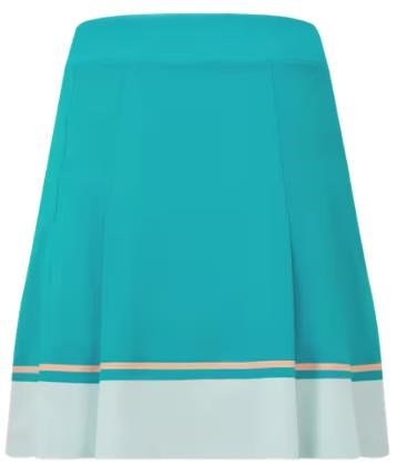 FootJoy Pleated gonna-pantalone da donna, tile blue/glacial blue