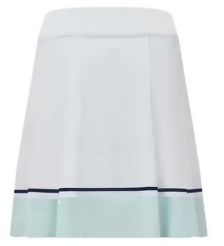 FootJoy Pleated gonna skort da donna, bianco/navy