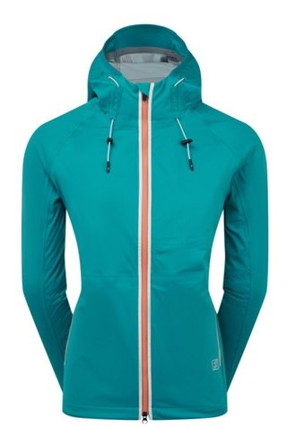 FootJoy HydroKnit giacca da donna, blu/bianco/desert peach