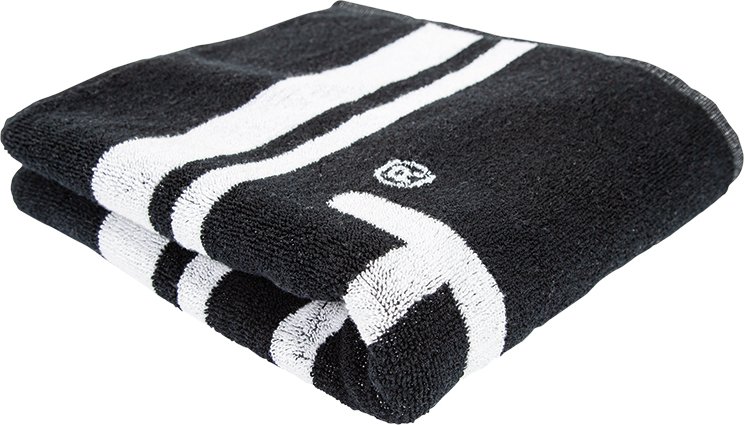 JuCad golf towel XXL Pro 50x100 cm asciugamano, nero