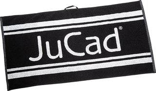JuCad golf towel XXL Pro 50x100 cm asciugamano, nero