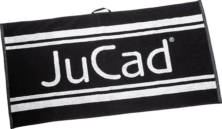 JuCad golf towel XXL Pro 50x100 cm asciugamano, nero