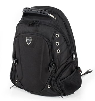 JuCad JuCad backpack with audio pocket borsa, nero